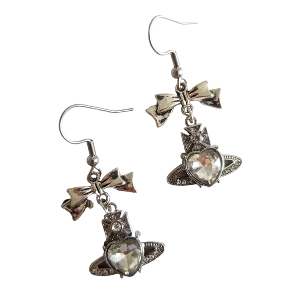 Handcrafted Orb Earrings - Picture 2 of 4